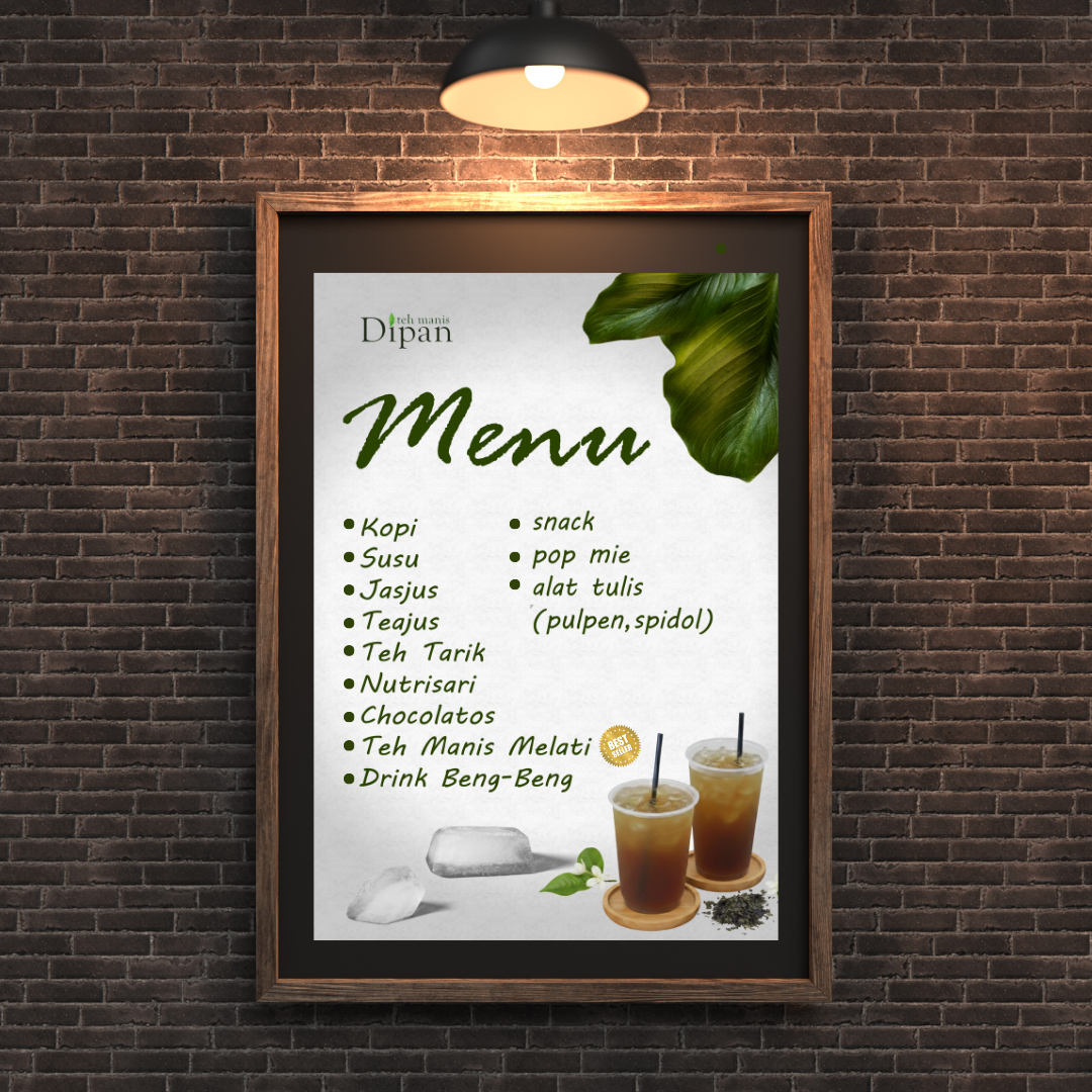 Menu Teh Manis
